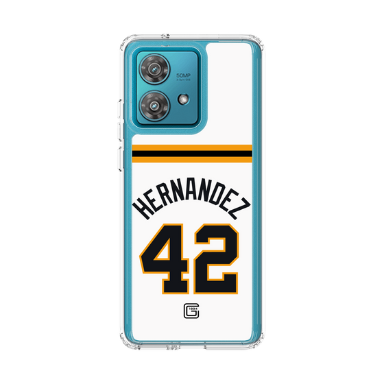 スリムプロテクションケース［ 読売ジャイアンツ - #42 HERNANDEZ - ホーム ］