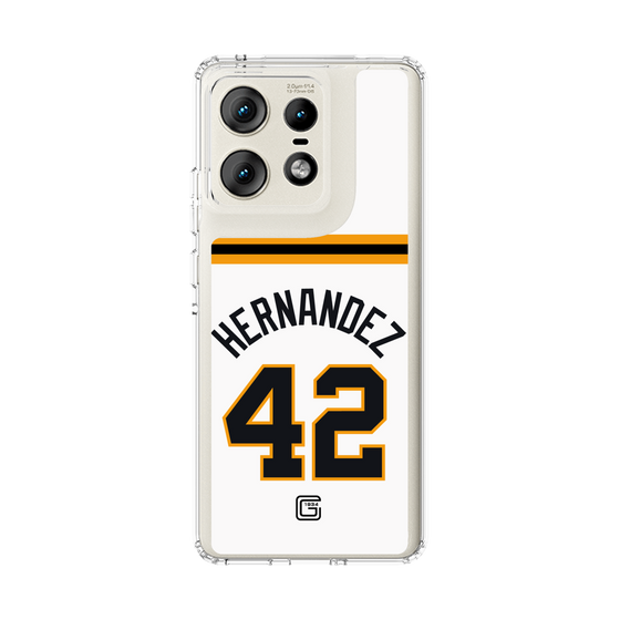 スリムプロテクションケース［ 読売ジャイアンツ - #42 HERNANDEZ - ホーム ］