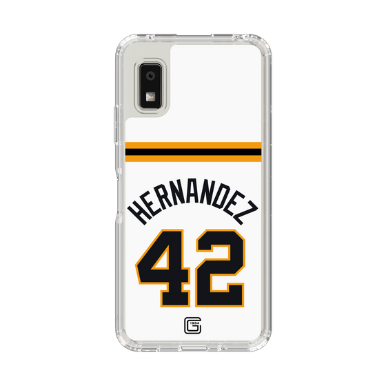 スリムプロテクションケース［ 読売ジャイアンツ - #42 HERNANDEZ - ホーム ］
