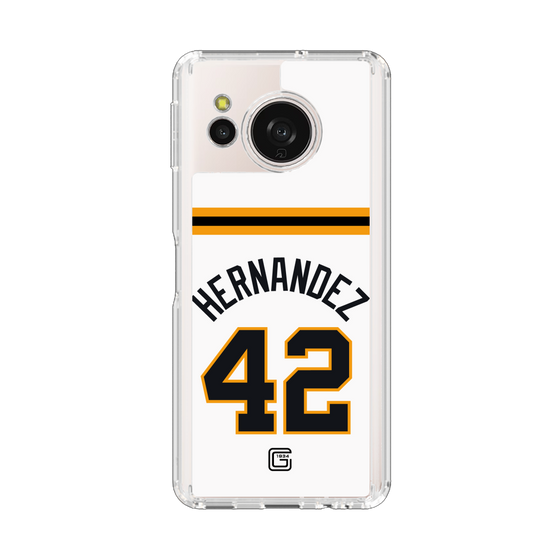 スリムプロテクションケース［ 読売ジャイアンツ - #42 HERNANDEZ - ホーム ］