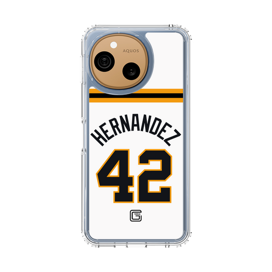 スリムプロテクションケース［ 読売ジャイアンツ - #42 HERNANDEZ - ホーム ］