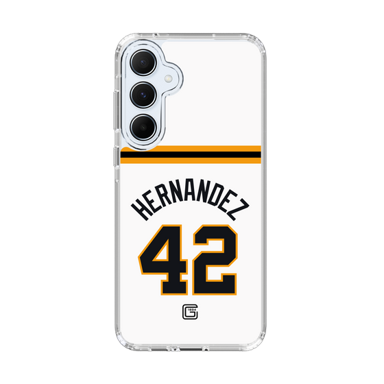スリムプロテクションケース［ 読売ジャイアンツ - #42 HERNANDEZ - ホーム ］