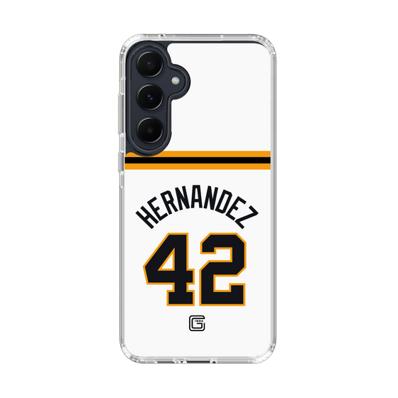 スリムプロテクションケース［ 読売ジャイアンツ - #42 HERNANDEZ - ホーム ］