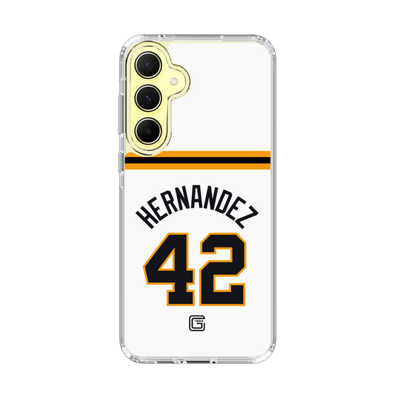 スリムプロテクションケース［ 読売ジャイアンツ - #42 HERNANDEZ - ホーム ］