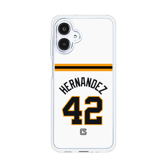 スリムプロテクションケース［ 読売ジャイアンツ - #42 HERNANDEZ - ホーム ］