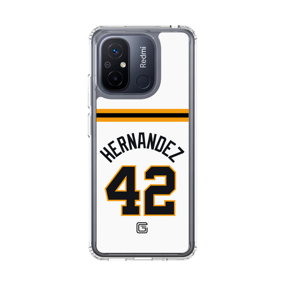 スリムプロテクションケース［ 読売ジャイアンツ - #42 HERNANDEZ - ホーム ］