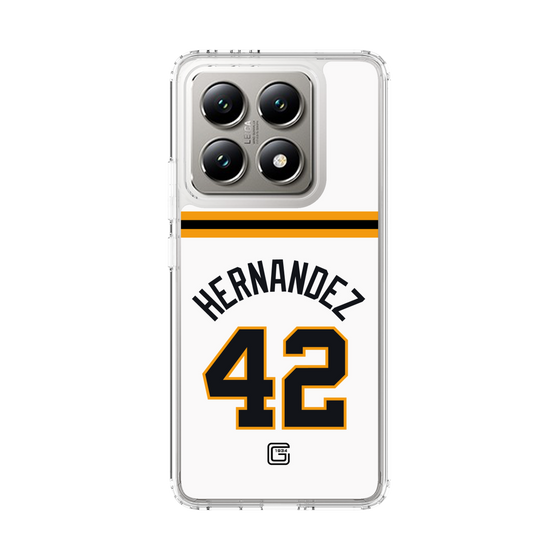 スリムプロテクションケース［ 読売ジャイアンツ - #42 HERNANDEZ - ホーム ］