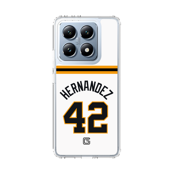 スリムプロテクションケース［ 読売ジャイアンツ - #42 HERNANDEZ - ホーム ］