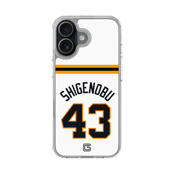スリムプロテクションケース［ 読売ジャイアンツ - #43 SHIGENOBU - ホーム ］