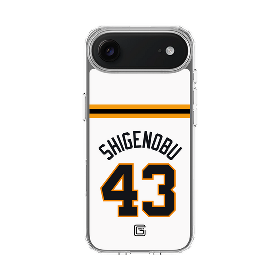 スリムプロテクションケース［ 読売ジャイアンツ - #43 SHIGENOBU - ホーム ］
