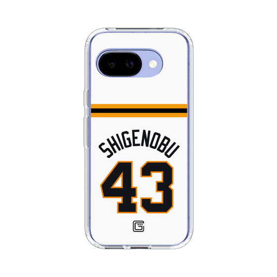 スリムプロテクションケース［ 読売ジャイアンツ - #43 SHIGENOBU - ホーム ］