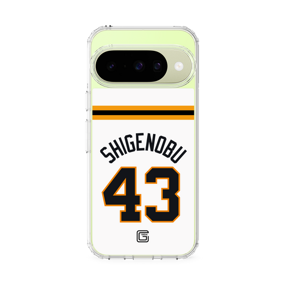 スリムプロテクションケース［ 読売ジャイアンツ - #43 SHIGENOBU - ホーム ］