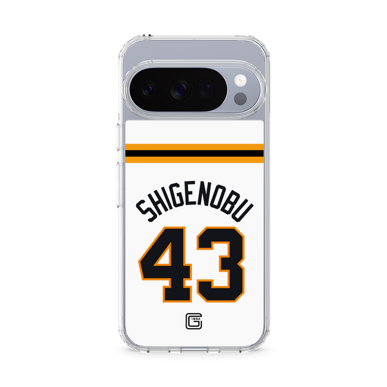 スリムプロテクションケース［ 読売ジャイアンツ - #43 SHIGENOBU - ホーム ］
