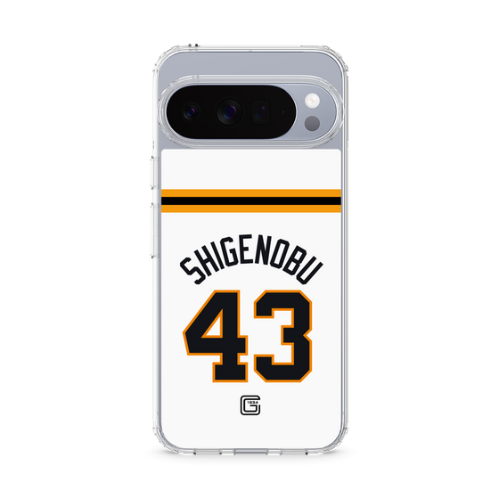 スリムプロテクションケース［ 読売ジャイアンツ - #43 SHIGENOBU - ホーム ］
