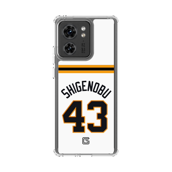 スリムプロテクションケース［ 読売ジャイアンツ - #43 SHIGENOBU - ホーム ］