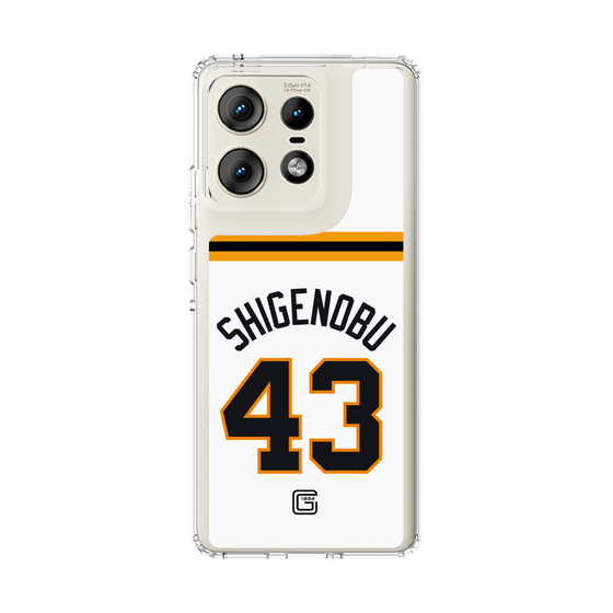スリムプロテクションケース［ 読売ジャイアンツ - #43 SHIGENOBU - ホーム ］