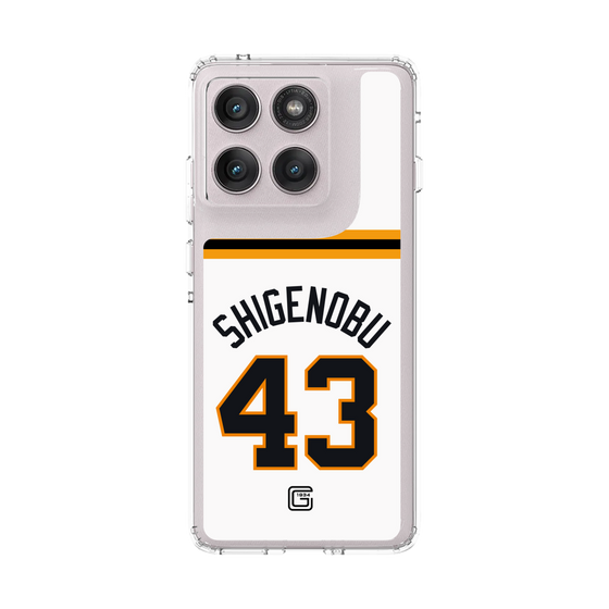 スリムプロテクションケース［ 読売ジャイアンツ - #43 SHIGENOBU - ホーム ］