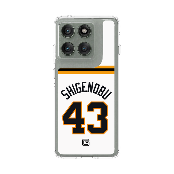 スリムプロテクションケース［ 読売ジャイアンツ - #43 SHIGENOBU - ホーム ］