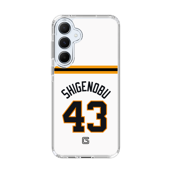 スリムプロテクションケース［ 読売ジャイアンツ - #43 SHIGENOBU - ホーム ］