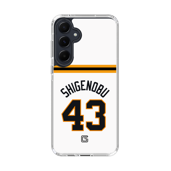スリムプロテクションケース［ 読売ジャイアンツ - #43 SHIGENOBU - ホーム ］