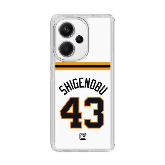 スリムプロテクションケース［ 読売ジャイアンツ - #43 SHIGENOBU - ホーム ］