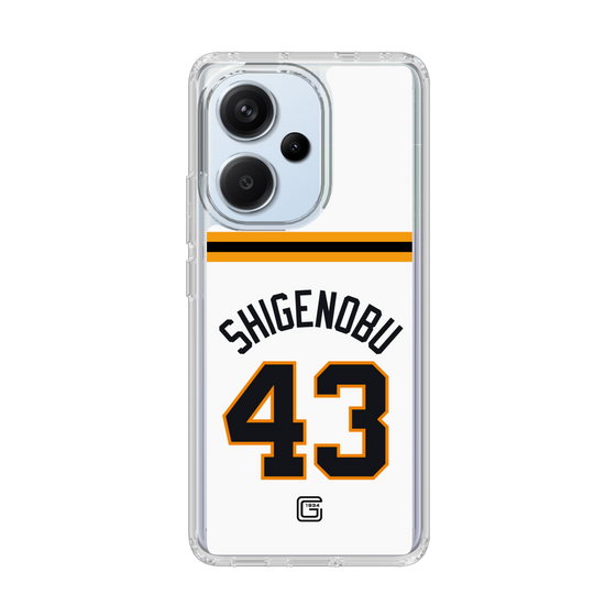 スリムプロテクションケース［ 読売ジャイアンツ - #43 SHIGENOBU - ホーム ］