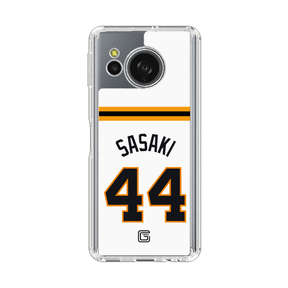 スリムプロテクションケース［ 読売ジャイアンツ - #44 SASAKI - ホーム ］