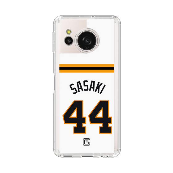 スリムプロテクションケース［ 読売ジャイアンツ - #44 SASAKI - ホーム ］