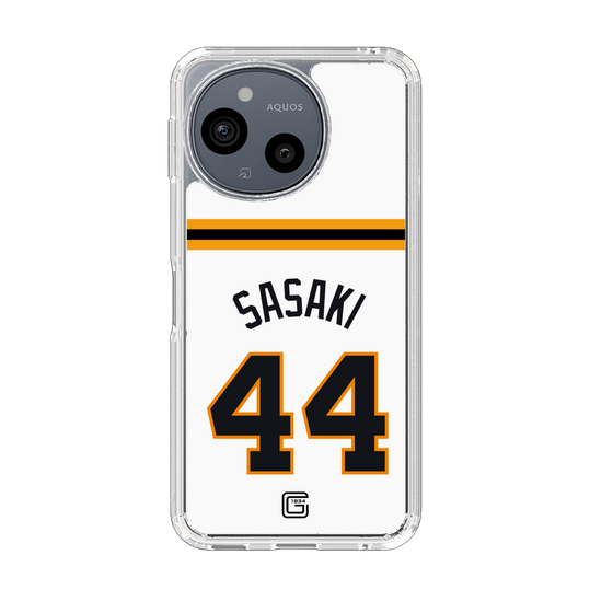 スリムプロテクションケース［ 読売ジャイアンツ - #44 SASAKI - ホーム ］
