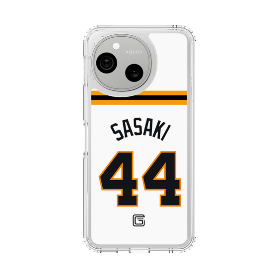 スリムプロテクションケース［ 読売ジャイアンツ - #44 SASAKI - ホーム ］