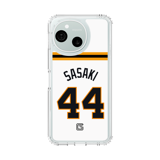 スリムプロテクションケース［ 読売ジャイアンツ - #44 SASAKI - ホーム ］
