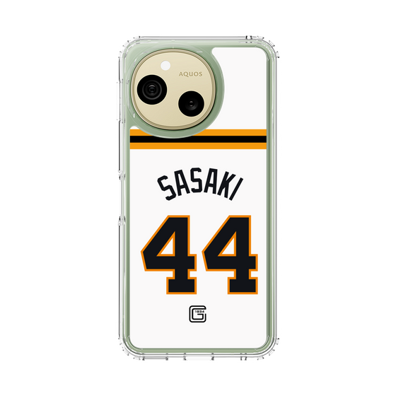 スリムプロテクションケース［ 読売ジャイアンツ - #44 SASAKI - ホーム ］