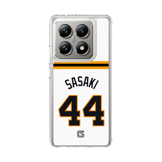 スリムプロテクションケース［ 読売ジャイアンツ - #44 SASAKI - ホーム ］