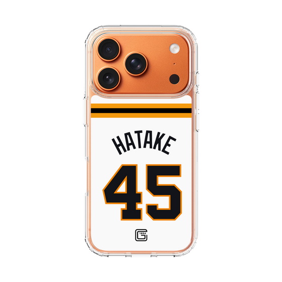 スリムプロテクションケース［ 読売ジャイアンツ - #45 HATAKE - ホーム ］