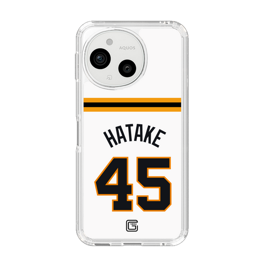 スリムプロテクションケース［ 読売ジャイアンツ - #45 HATAKE - ホーム ］