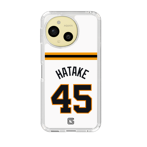 スリムプロテクションケース［ 読売ジャイアンツ - #45 HATAKE - ホーム ］