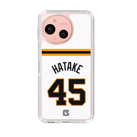 スリムプロテクションケース［ 読売ジャイアンツ - #45 HATAKE - ホーム ］