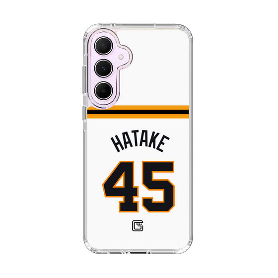 スリムプロテクションケース［ 読売ジャイアンツ - #45 HATAKE - ホーム ］