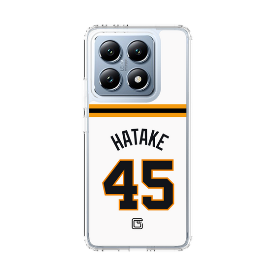 スリムプロテクションケース［ 読売ジャイアンツ - #45 HATAKE - ホーム ］