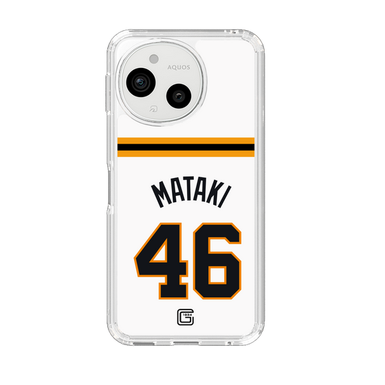 スリムプロテクションケース［ 読売ジャイアンツ - #46 MATAKI - ホーム ］
