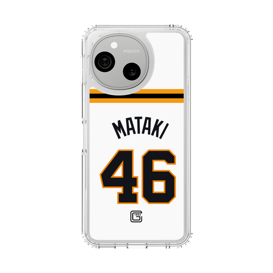 スリムプロテクションケース［ 読売ジャイアンツ - #46 MATAKI - ホーム ］