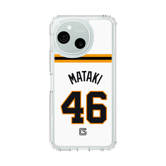 スリムプロテクションケース［ 読売ジャイアンツ - #46 MATAKI - ホーム ］