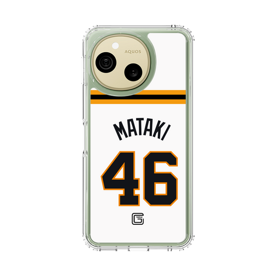 スリムプロテクションケース［ 読売ジャイアンツ - #46 MATAKI - ホーム ］