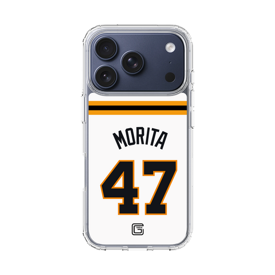スリムプロテクションケース［ 読売ジャイアンツ - #47 MORITA - ホーム ］