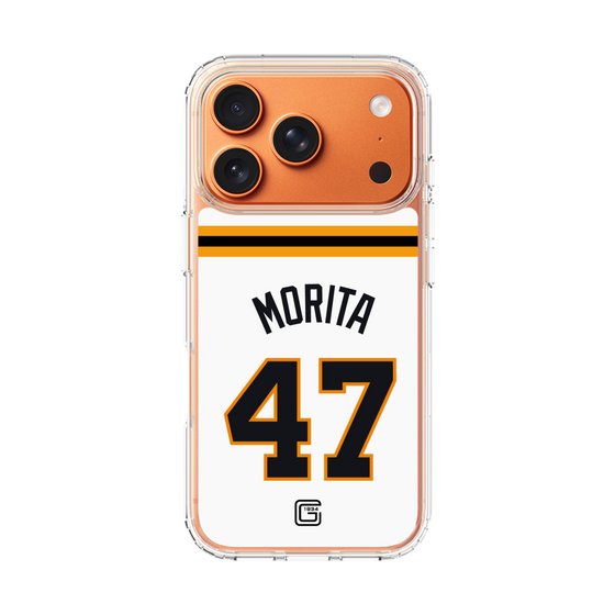 スリムプロテクションケース［ 読売ジャイアンツ - #47 MORITA - ホーム ］