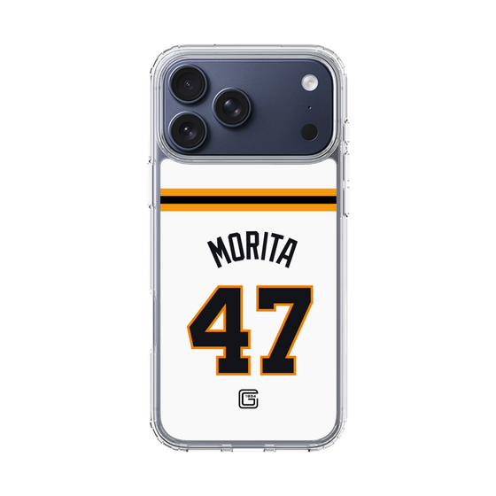 スリムプロテクションケース［ 読売ジャイアンツ - #47 MORITA - ホーム ］
