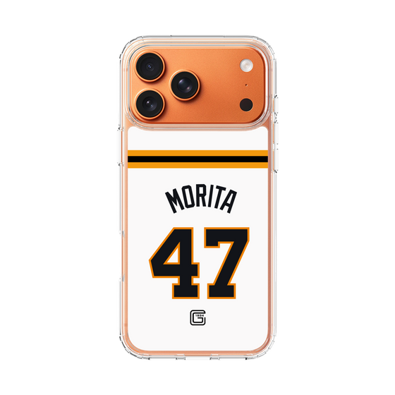 スリムプロテクションケース［ 読売ジャイアンツ - #47 MORITA - ホーム ］