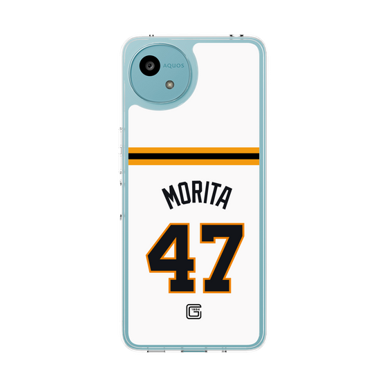 スリムプロテクションケース［ 読売ジャイアンツ - #47 MORITA - ホーム ］
