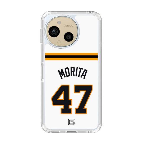 スリムプロテクションケース［ 読売ジャイアンツ - #47 MORITA - ホーム ］