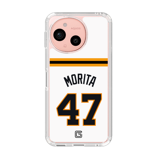 スリムプロテクションケース［ 読売ジャイアンツ - #47 MORITA - ホーム ］